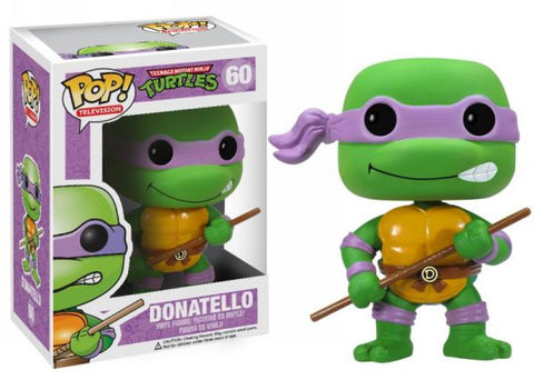 Funko Pop Television Teenage Mutant Ninja Turtles Donatello Slight Damage To Box Top New