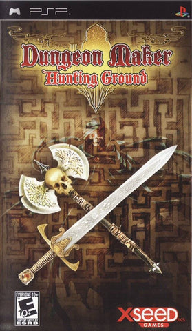 Dungeon Maker Hunting Ground PSP Disc Only Used