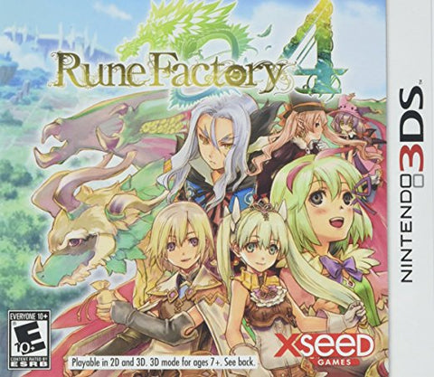 Rune Factory 4 3DS New
