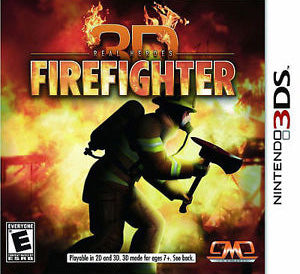 Firefighter 3D 3DS Used Cartridge Only