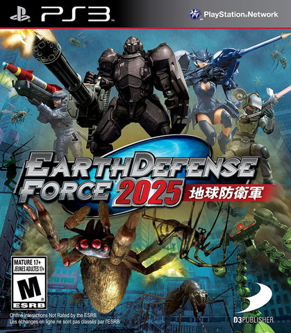 Earth Defense Force 2025 PS3 Used