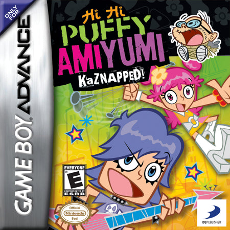 Hi Hi Puffy Amiyumi Kaznapped Gameboy Advance Used Cartridge Only