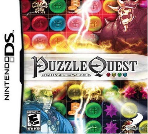 Puzzle Quest Challenge Of Warlords DS Used Cartridge Only