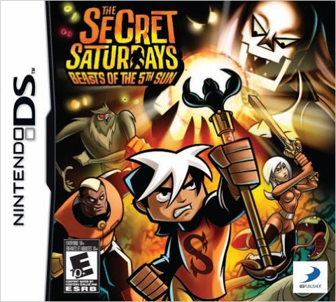 Secret Saturdays Beasts Of The 5th Sun DS Used Cartridge Only