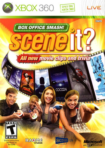 Scene It Box Office Game Only Buzzers Required 360 Used