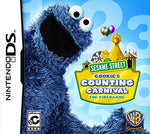 Sesame Street Cookies Counting Carnival DS Used Cartridge Only