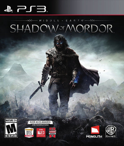 Middle Earth Shadow Of Mordor PS3 Used