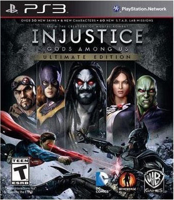 Injustice Gods Among Us Ultimate Edition PS3 Used