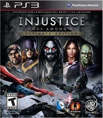 Injustice Gods Among Us Ultimate Edition Black Label PS3 New