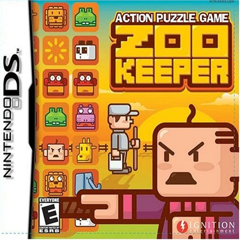 Zoo Keeper DS Used Cartridge Only