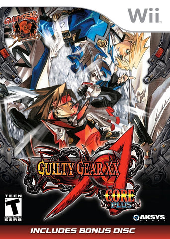 Guilty Gear XX Accent Core Plus Wii New
