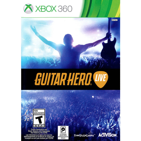 Guitar Hero Live Game Only Instruments Required 360 Used