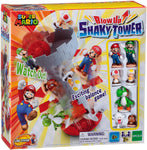 Super Mario Blow Up Shaky Tower Balance Game Set New