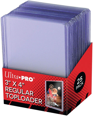 Ultra Pro Top Loaders 3 X 4 25 Count