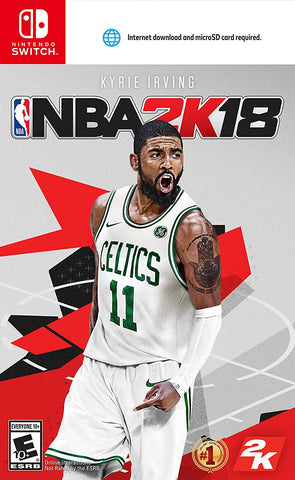 NBA 2K18 Switch Kyrie Irving Cover New