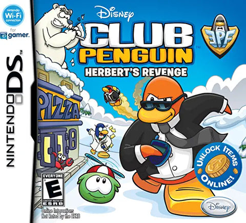 Club Penguin Herberts Revenge DS Used Cartridge Only