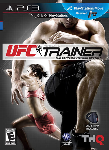 UFC Personal Trainer with Leg Strap Only Move Required PS3 Used