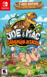 New Joe & Mac Caveman Ninja T-Rex Edition Switch Used