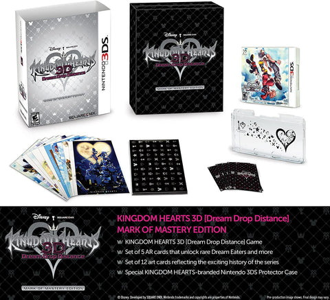 Kingdom Hearts 3D Dream Drop Distance Mark Of Mastery Edition 3DS New