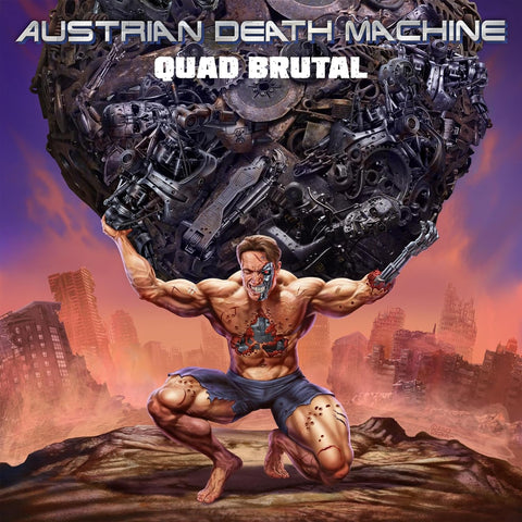 Austrian Death Machine - Quad Brutal (Blue) Vinyl New