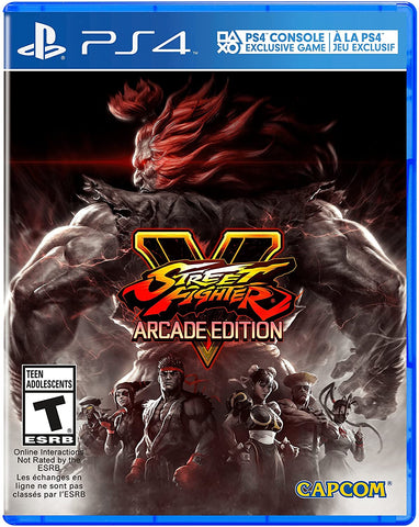Street Fighter V Arcade Edition PS4 New