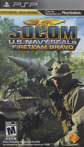 Socom Fireteam Bravo PSP Disc Only Used