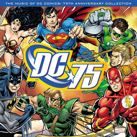 Various Artists - Music Of Dc Comics 75Th Anniversary Collection (Numbered Red Translucent) Vinyl New