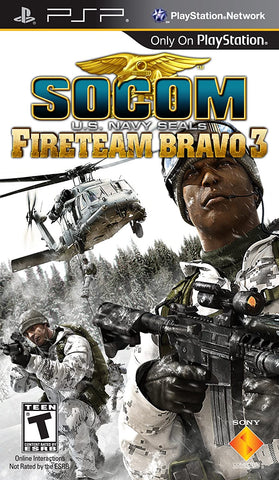 Socom Fireteam Bravo 3 PSP Used