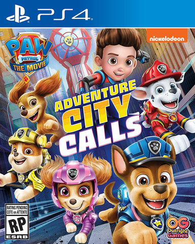 Paw Patrol The Movie Adventure City Calls PS4 New