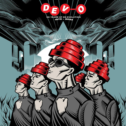 Devo - 50 Years Of De-Evolution 1973-2023 (Indie Exclusive 2lp Red & Blue) Vinyl New