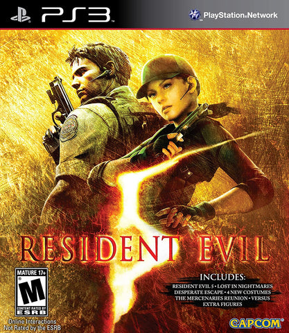 Resident Evil 5 Gold Edition DLC On Disc PS3 Used