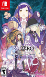Re Zero The Prophecy Of Thrones Switch Used