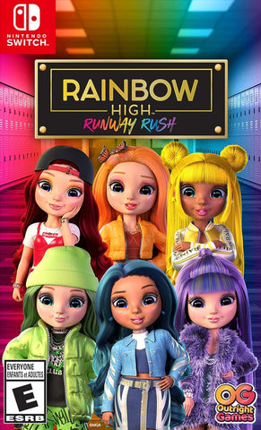 Rainbow High Runway Rush Switch Used