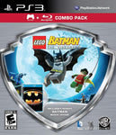 Lego Batman With Batman Blu Ray Movie Combo Pack PS3 Used