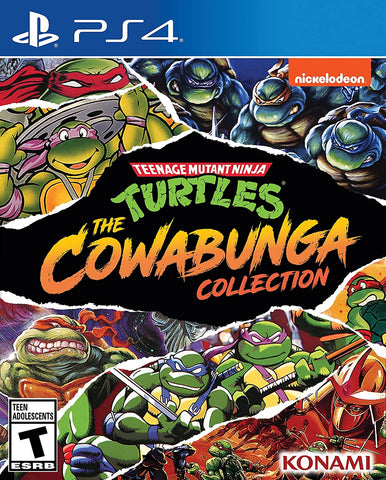 Teenage Mutant Ninja Turtles The Cowabunga Collection PS4 New