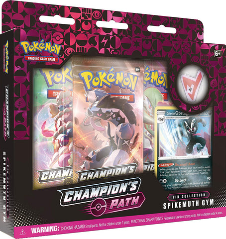 Pokemon Champions Path Gym Pin Collection Spikemuth