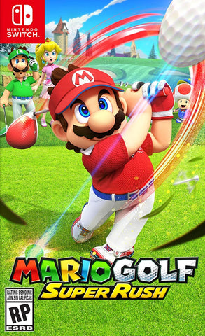 Mario Golf Super Rush Switch Used