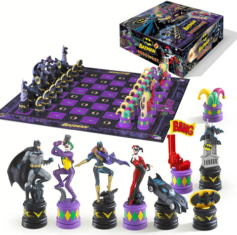Joker vs Batman Chess Set New