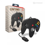 N64 Controller Hyperkin Captain Premium Black New
