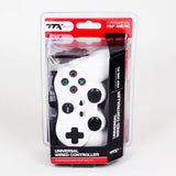 PS3 Controller Wired USB Ttx White New