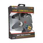 N64 Controller USB Cirka Grey New