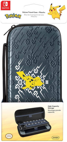 Switch Carry Case PDP Deluxe Travel Case Pikachu Element Edition New