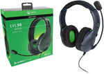Xbox One Headset Wired PDP LVL 50 Stereo New