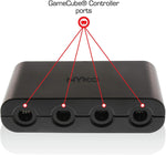 Switch Gamecube Controller Adapter 4 Ports Nyko New