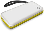 Switch Lite Carry Case Hyperkin Yellow & White Hard Shell New