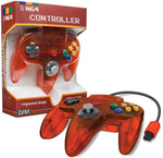 N64 Controller Cirka Orange Transparent New
