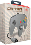N64 Controller Hyperkin Captain Premium Grey New