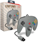 N64 Controller Hyperkin Captain Premium Grey New