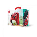 Switch Controller Wired PDP Faceoff Pro Controller Mario Mushroom Red New