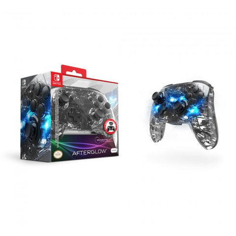 Switch Controller Wireless Afterglow Clear New